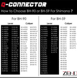 Q-Connector Bicycle Brake Hydraulic Coupler for M8 drop bar extend tube - SRAM AXS / Shimano ST-RS685 or equivalent