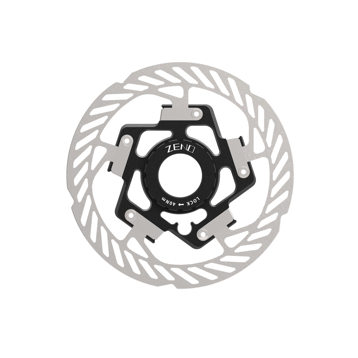 ZENO Cycle Parts ReactionEX Floating Rotor 140mm - Center