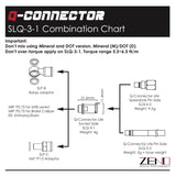 Q-Connector Lite Bicycle Brake Hydraulic Coupler Socket Side with thread M8* P0.75