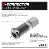 Q-Connector SpeedLink Bicycle Brake Hydraulic Coupler Socket Side with SpeedLink Quick insert