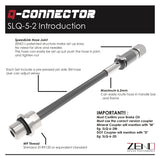 Q-Connector Bicycle Brake Hydraulic Coupler for M9 drop bar extend tube* 3M for Shimano (ST-R9120 or equivalent)