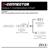 Q-CONNECTOR BICYCLE BRAKE HYDRAULIC COUPLER SOCKET SIDE PRE-PRESSED WITH 3M HOSE