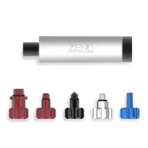 ZENO Brake Bleed Kit for SHIMANO,SRAM, MAGURA,CAMPAGNOLO Hydraulic Disc Brakes, Portable for Emergency Needs, Including five types of adapters