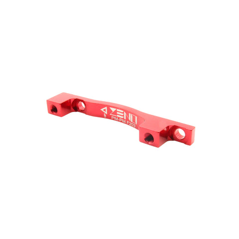 Zeno Rotor Adaptor - PM to Post Mount Caliper, Front 203mm Rotor-RD