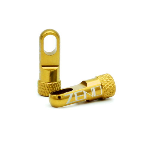 NO FLATS - obus de remplacement valve gold PRESTA + cle 